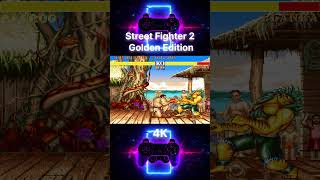 Street Fighter 2 Golden Edition ▫ Hack ▫ played the game as ▫ Balrog vs Blanka [upl. by Ecidnac189]