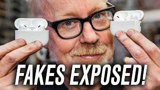 FAKE VS REAL Apple AirPods 2  Buyers Beware 11 Clone [upl. by Ariajay]