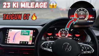 Volkswagen Taigun GT Mileage Test On Highway  Cylinder Deactivation Technology Actually Works… [upl. by Eked149]