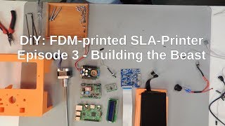 DIY FDMprinted SLAPrinter Part 3 [upl. by Mycah]