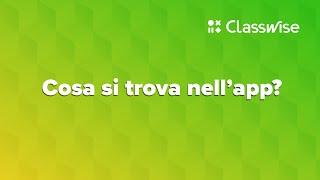 Classwise  Cosa si trova nell’app [upl. by Zoa]