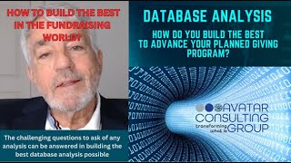 Building the Best Database Analysis for Planned Gifts [upl. by Nageek189]