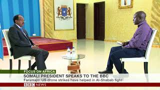 Mohamed Abdullahi Farmaajo Somalias president speaks [upl. by Ocsinarf]