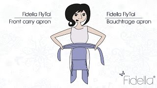 Fidella FlyTai apron front carry [upl. by Levania]