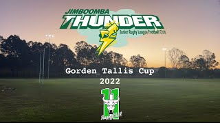 Gorden Tallis Cup 2022 feat JImboomba Thunder [upl. by Yelruc]