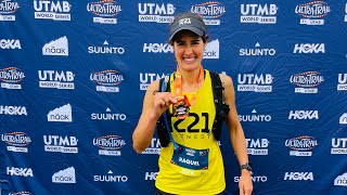 UTA50 Raquel Holgado I UltraTrail Australia UTMB Blue Mountains [upl. by Ative995]