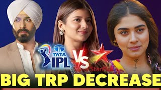 Star Plus Shows Witness HUGE DECREASE in TRP after IPL  YRKKH Doriyaan Imlie [upl. by Nosydam]