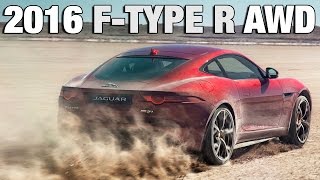 2016 Jaguar FTYPE R AWD  High Speed Testing [upl. by Sirroned554]