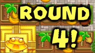 Bloons TD Battles  Another NEW Record  Round 4 Temple [upl. by Adranoel]