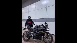 Do you have to be a female model Can a female motorcycle do it Wuji 250rr Wuji 250rr Competitiv [upl. by Nihi430]