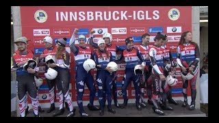 Luge TeamRelay World Cup in Innsbruck Igls [upl. by Tham300]