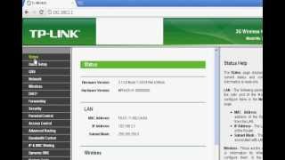 Tplink TLMR3420 3g router configuration [upl. by Nnylamme365]