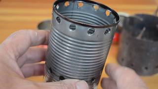 A New Design of Alcohol Backpacker Stove boils water faster than a Trangia [upl. by Illa217]