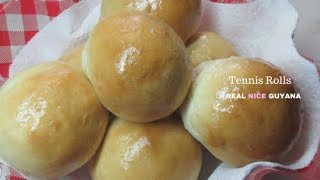 Tennis Rolls step by step Recipe Video I Real Nice Guyana [upl. by Hakon267]