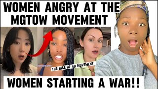 LEFTOVER WOMEN FIGHTING MGTOW MEN  The rise of the 4bmovementredpillformenmgtowmoments [upl. by Lasala]