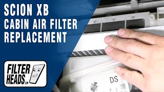 How to Replace Cabin Air Filter 2012 Scion xB  AQ1102C [upl. by Litton935]