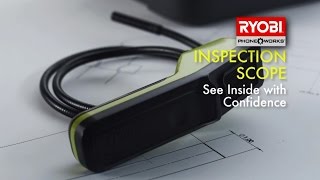 RYOBI Phone Works Inspection Scope [upl. by Eeslek647]