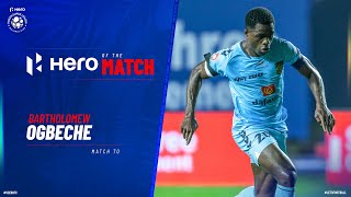 Bartholomew Ogbeche  Hero of the Match  SCEB 04 HFC  Match 70 Hero ISL 202122 [upl. by Gusti842]