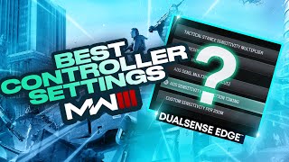 Best settings for DualSense Edge controller for MW3 and Warzone [upl. by Gem]