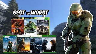 The Best and Worst Halo Games Ranked [upl. by Smailliw]