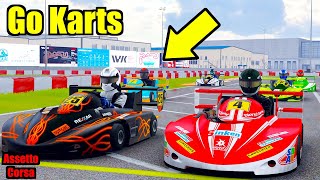 How To GO KARTING In Assetto Corsa [upl. by Anama]