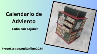 Calendario de Adviento  Cubo [upl. by Yenar]