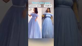 Viral 6 piece gown gowncollection fashiondesigner viral trending weddingdress gown dress [upl. by Tur882]