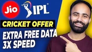 Jio IPL Cricket Offers New Prepaid Plans and Jio Airfiber Offers Hindi [upl. by Naitsirc]