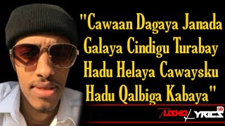 ABDIRAHMANNASRI  Cawaan Dagayaa  Full Song Somali Music 2020 [upl. by Bunce]