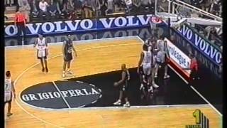 2001 Euroleague G2 Kinder Virtus Bologna vs Paf Fortitudo Bologna 2nd half [upl. by Ylrevaw130]