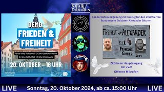 🔵💥LIVE  Konferenzschaltung aus Aichach und Lindau am Bodensee💥 [upl. by Aryamo]