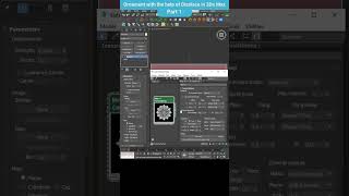 Creating 3D Ornament Relief from Texture with Displace in 3ds Max shorts 3dsmax ornaments [upl. by Ellynad]