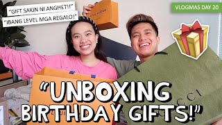 VLOGMAS DAY 20 quotBINUKSAN NI ATE MGA BIRTHDAY GIFTS KOquot 🙈🎁 SOBRANG LEVEL UP 🤣  Kimpoy Feliciano [upl. by Mcgannon900]