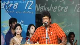 Vels University nakshatra12 ActorDirector quotRParthibanquot Speech [upl. by Treat]