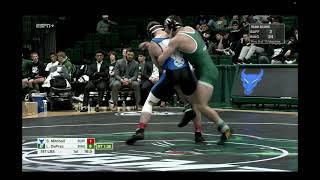 197lbs Lou DePrez Binghamton vs Sam Mitchell Buffalo [upl. by Yecaw]