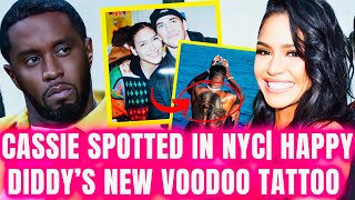 Cassie NOT HidingIn NYC Shopping wFamilyDiddy Gets NEW Haitian Voodoo Tattoo😳 [upl. by Dimitry239]