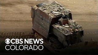 Bulldozer rampage 20 years later Colorado helicopter crew recounts capturing the footage [upl. by Tyson]