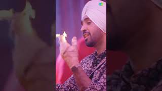 diljitdosanjh playing with fire for his latest song loveya 🔥🔥😍 ytshorts trending saregamamusic [upl. by Starkey]