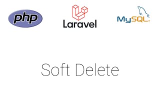 How to Create a Trash Can using Soft Delete  Laravel PHP MySQL [upl. by Simah]