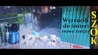 Wyrzucili do śmieci nowy towar jak ze sklepuSZOKWyrzucili kilkaset złotych na śmietnikzerowaste [upl. by Isman]