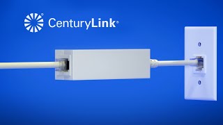 How to install your CenturyLink DSL filter [upl. by Cirdnek]