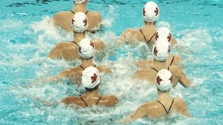 L’équipe nationale canadienne de nage synchronisée fait la promotion de TO2015 [upl. by Laks]