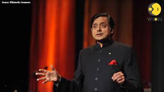 Tharoor makes grammar mistake [upl. by Muldon243]