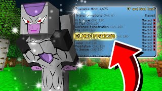 CONSEGUI VIRAR O BLACK FREEZA no DRAGON BLOCK C 𝗡𝗢 Minecraft  ‹ Ine › [upl. by Lleoj]