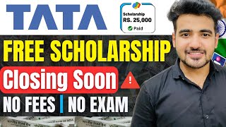 NEW TATA Free Online Scholarships For Students 🏆💰 Tata PARAS Scholarship 2023 [upl. by Deerdre]