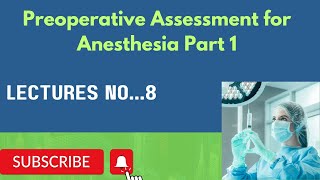 preoperative Assessment for Anesthesia  patient History taking [upl. by Elleivap887]