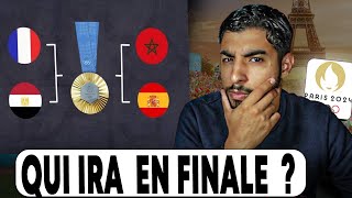 Le Maroc et la France en FINALE des JO   Pronos 12 finale Paris 2024 [upl. by Ahseki]