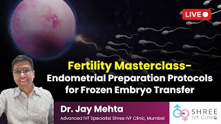 Fertility Masterclass 24  Endometrial Preparation Protocols for Frozen Embryo Transfer [upl. by Ettereve]