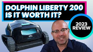 Is it worth it  Dolphin Liberty 200 Cordless Robotic Pool Cleaner Review [upl. by Screens454]