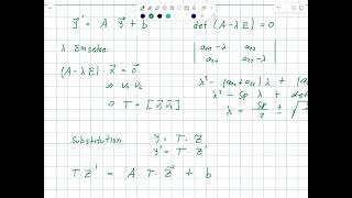 Theorie der DGL Systeme [upl. by Tabb]